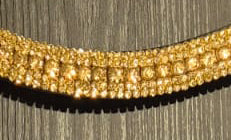 Frontriem Full met steentjes