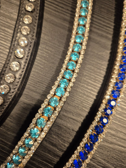 Frontriem Full met steentjes