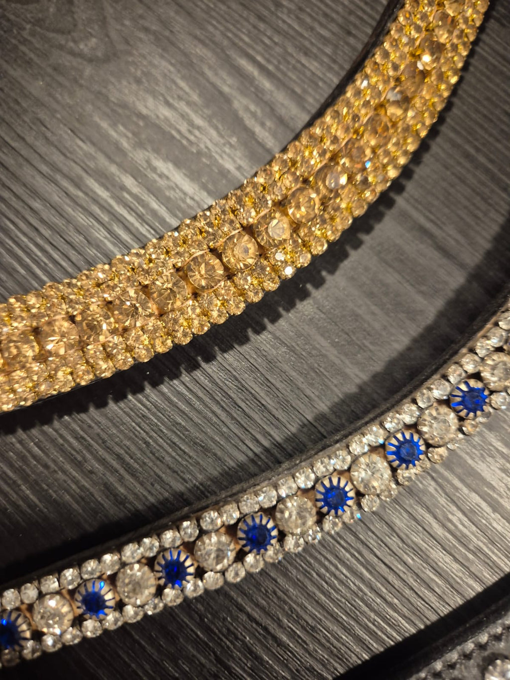 Frontriem Full met steentjes