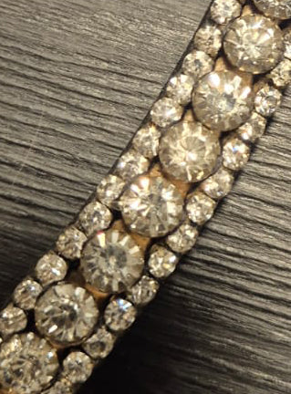 Frontriem Full met steentjes