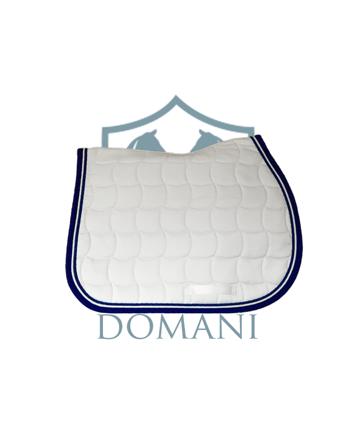 Zadeldek Jumping Wit/Navy